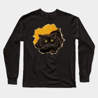 Black Cat Long Sleeve T-Shirt